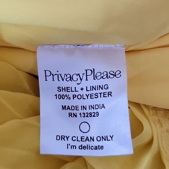 Privacy Please Yellow Sundress - Picture 8 of 8